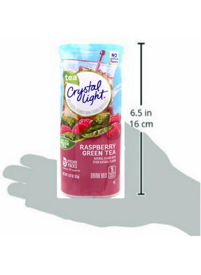 Crystal Light Raspberry Green Tea Drink Mix - Image 5